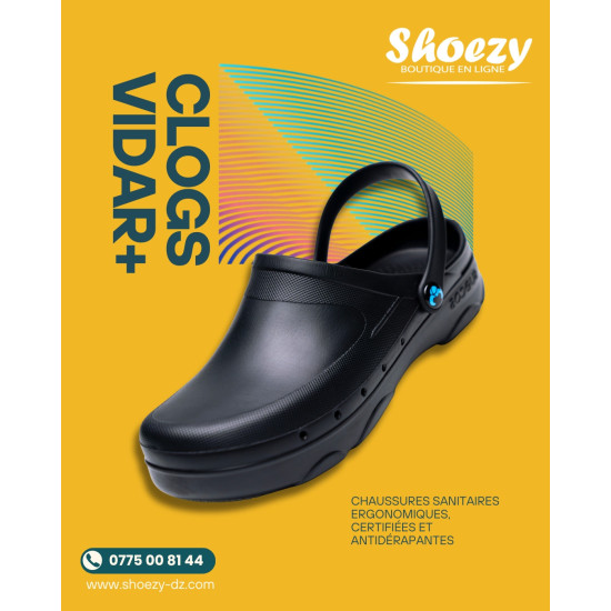 Clogs Suecos Vidar+ Noir Clogs Suecos Vidar+ Noir