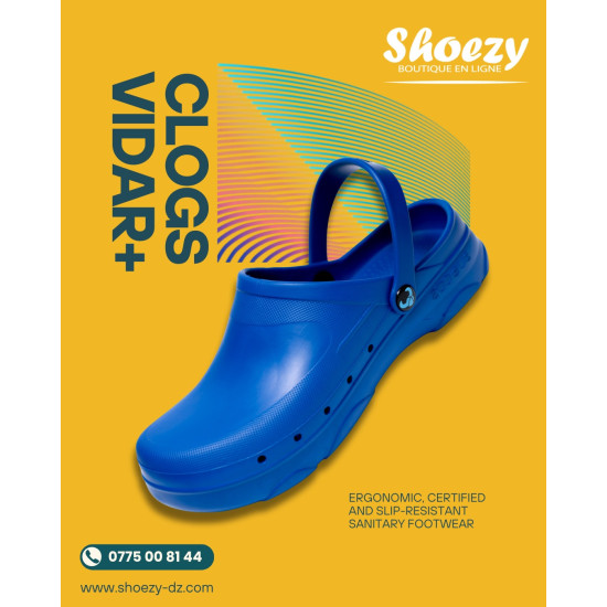 Clogs Suecos Vidar+ Bleu Clogs Suecos Vidar+ Bleu